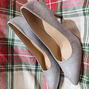 Coach Addie Silver Pumps